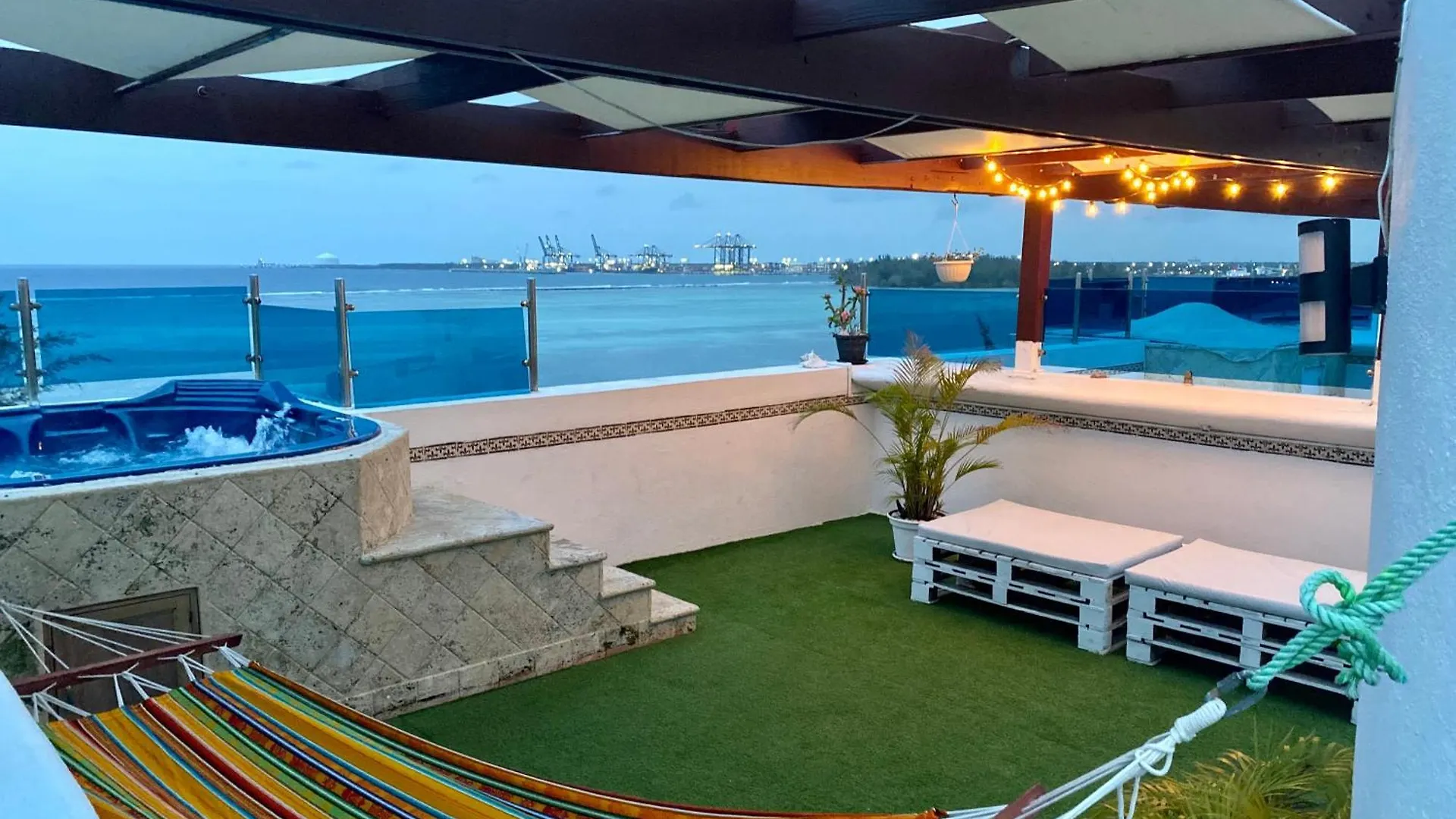 Beachfront Private Two Story Penthouse Airport Apartment Boca Chica 0*,  Dominican Republic