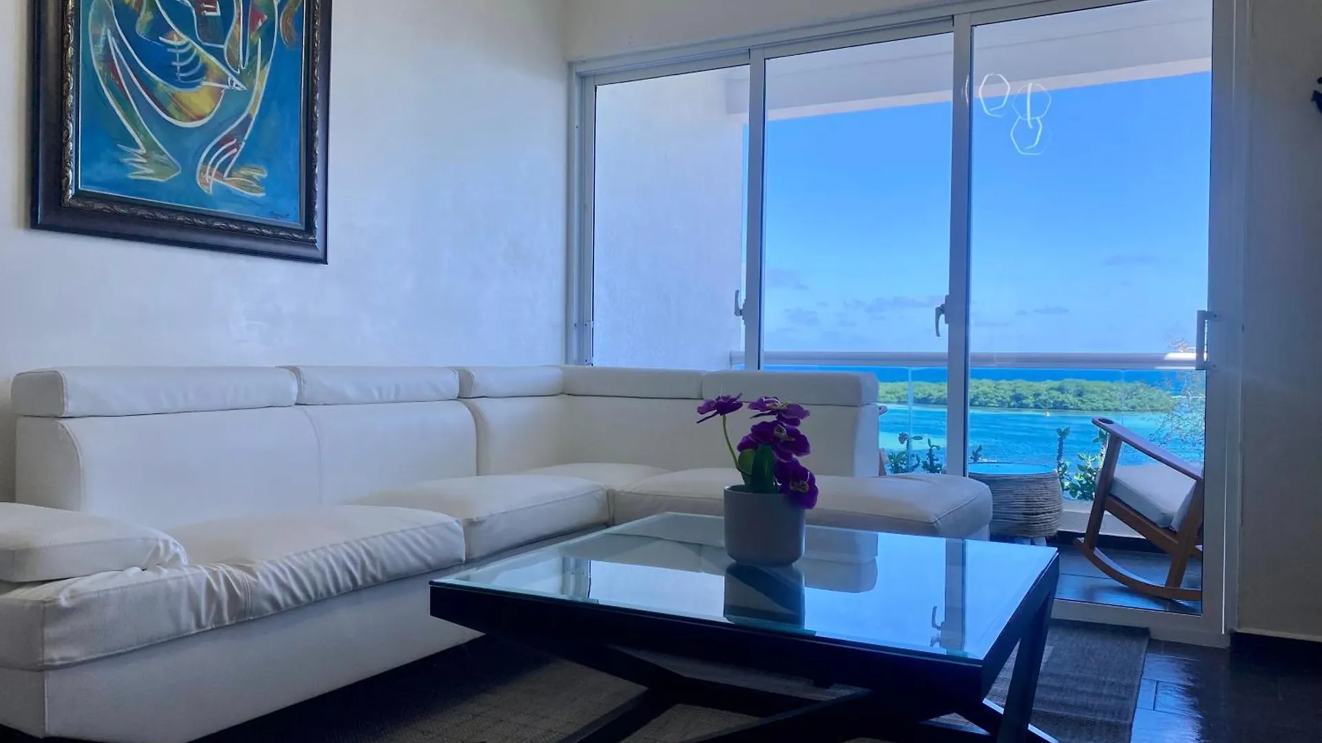 Beachfront Private Two Story Penthouse Airport Apartment Boca Chica