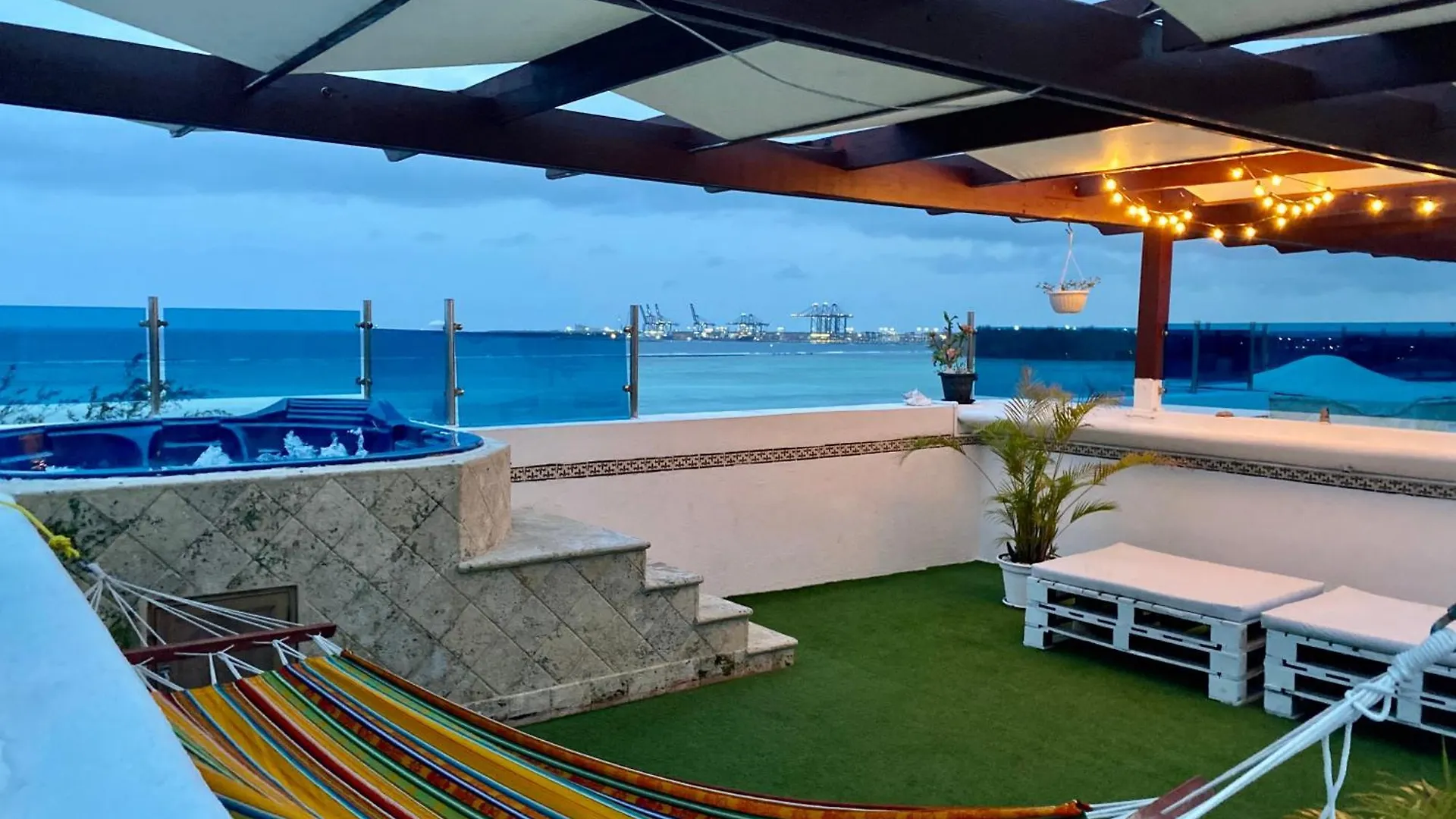 Beachfront Private Two Story Penthouse Airport Apartment Boca Chica Dominican Republic